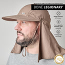 Boné Legionário Uv Com Proteção Solar África-cor verde militar