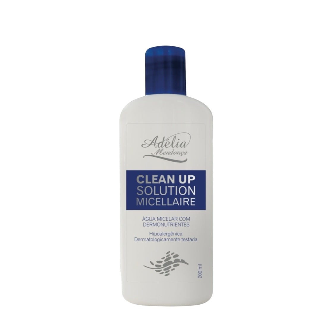 Clean Up Solution Micellaire - 200ml - Água Micelar com dermonutrientes